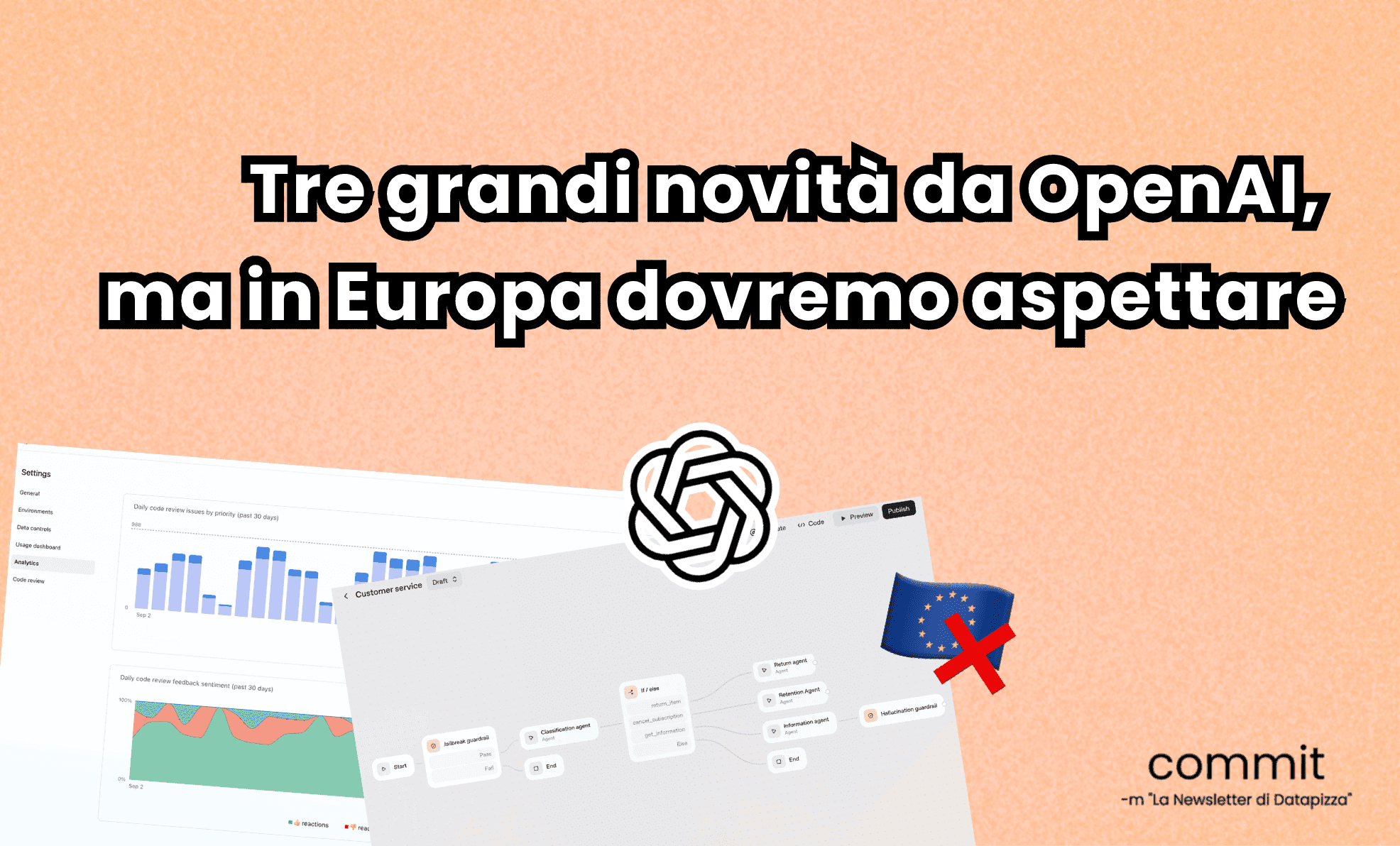 Tre grandi novità da OpenAI, ma in Europa dovremo aspettare